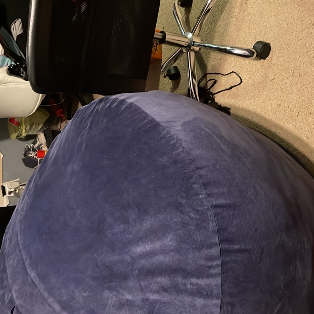 Big Joe bean bag chair